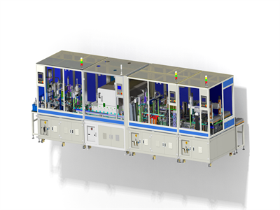汽车座椅电机&mdash;&mdash;磁瓦、机壳装配线